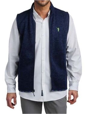 William Murray Golf Men's Flop Shot Full Zip Vest